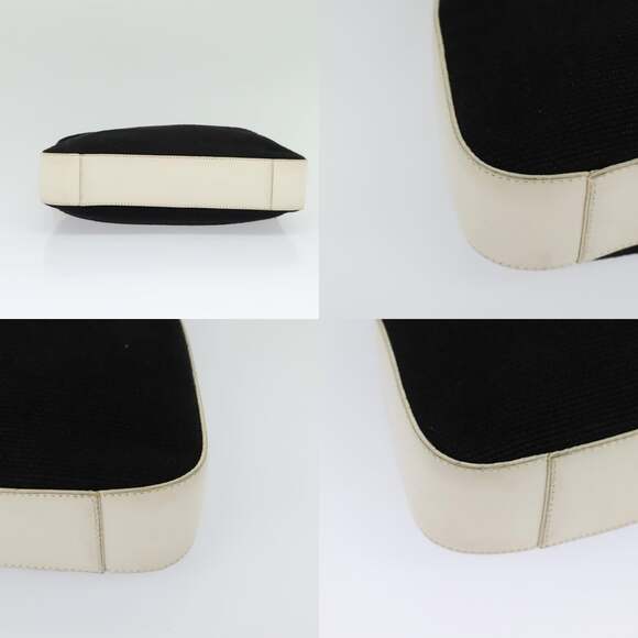 GUCCI Shoulder Bag Canvas Black Silver 001 001 - Picture 10 of 12